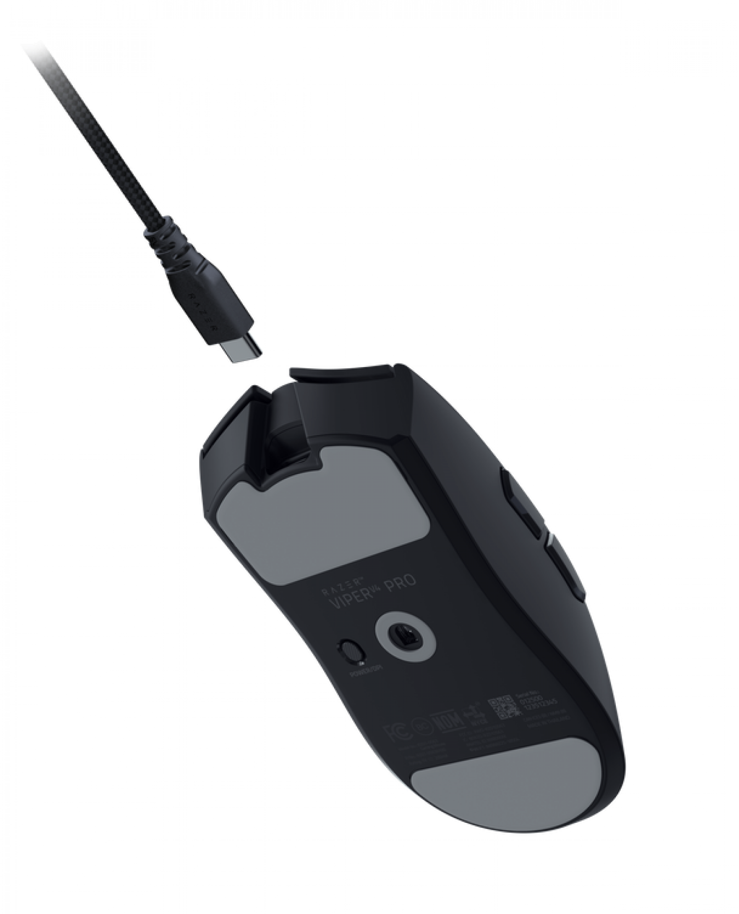 mouse_gamer_razer_viper_v4_pro_black_hyperspeed_wireless_50k_8khz - Imagen completa 3