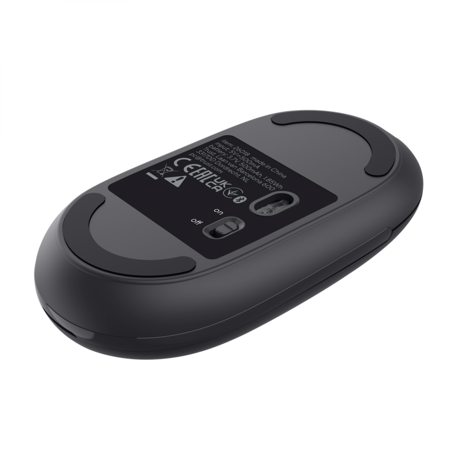 mouse_gamer_trust_seron_hyperscroll_slim_wrls_black - Imagen completa 5