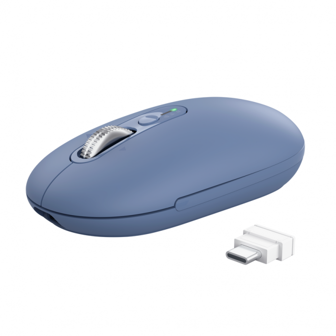 mouse_gamer_trust_seron_hyperscroll_slim_wrls_blue - Imagen 2