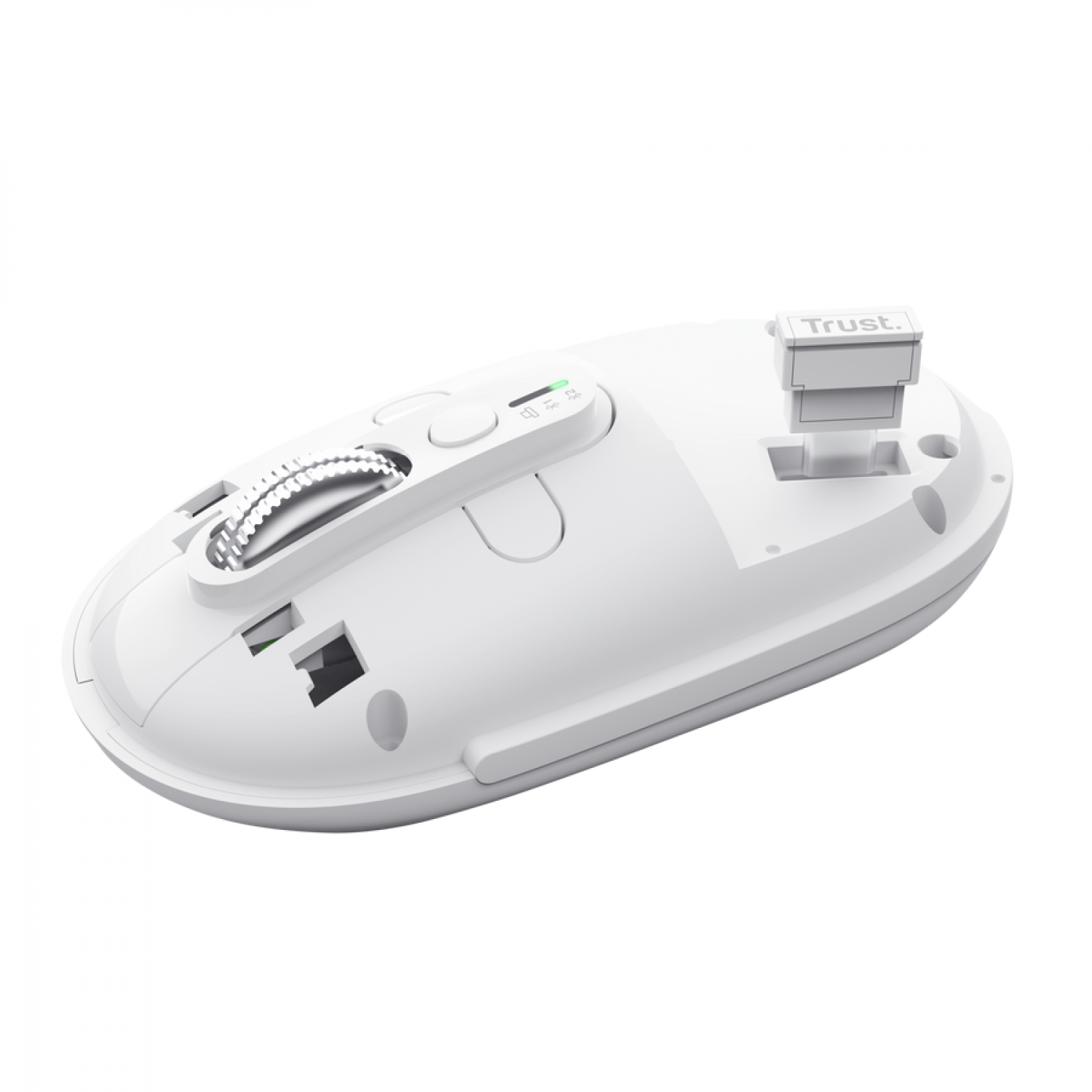 mouse_gamer_trust_seron_hypscroll_slim_wrls_white - Imagen completa 1