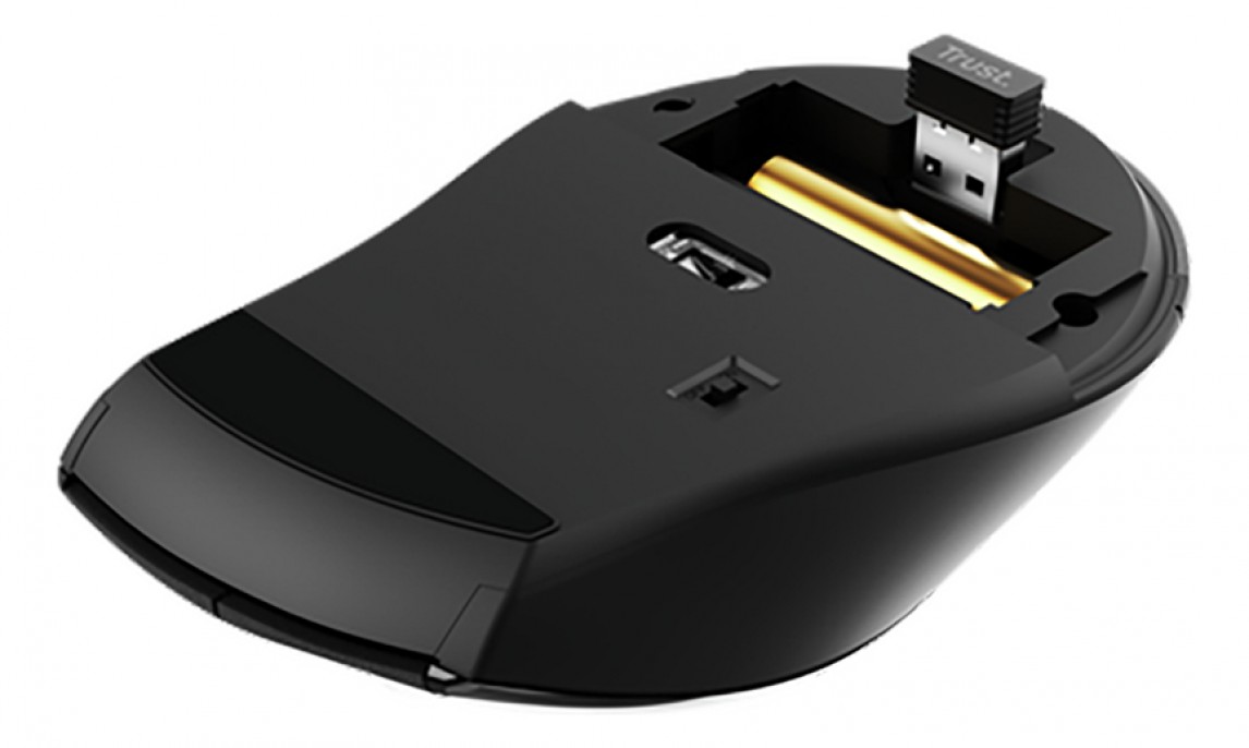 mouse_inalambrico_trust_sura_comodo_con_rueda_metalica_negro - Imagen 4