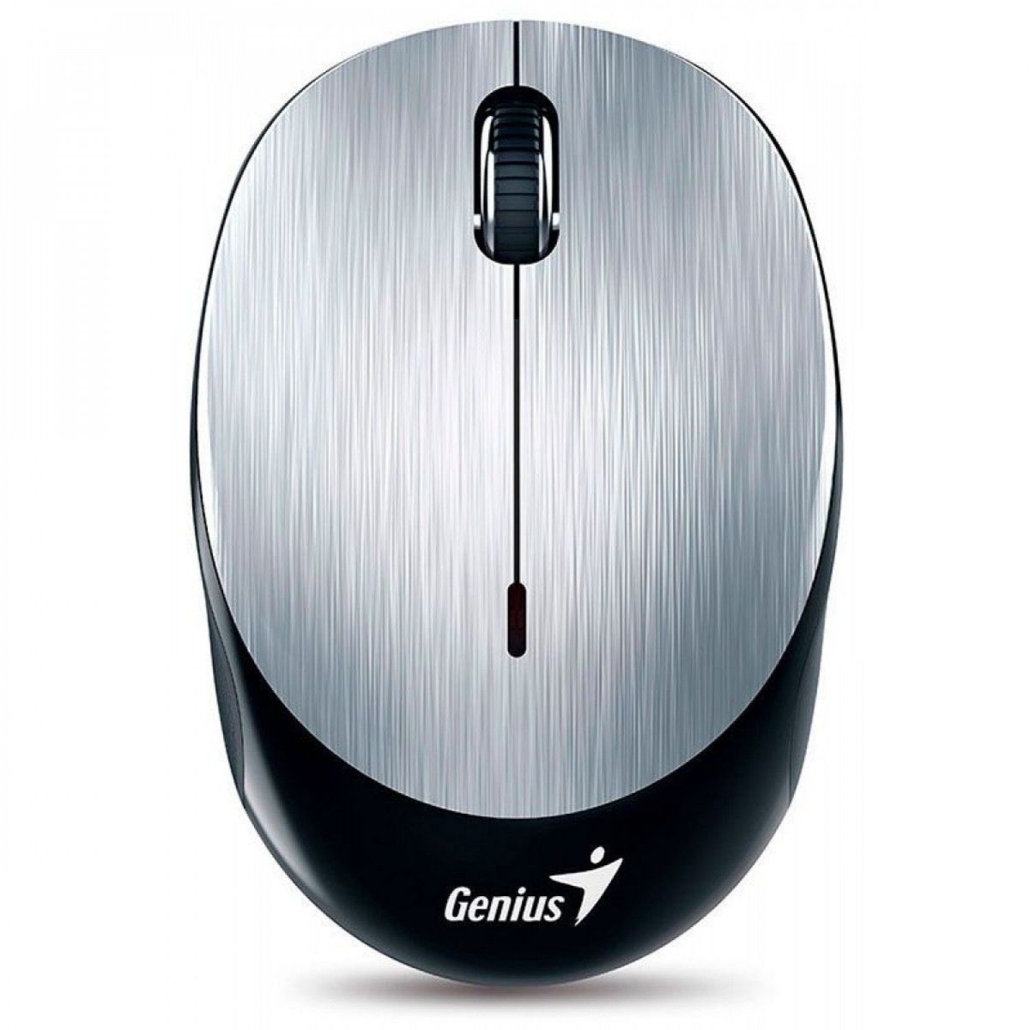 mouse_mini_wireless_genius_nx_9000bt_silver_recargable - Imagen completa 1