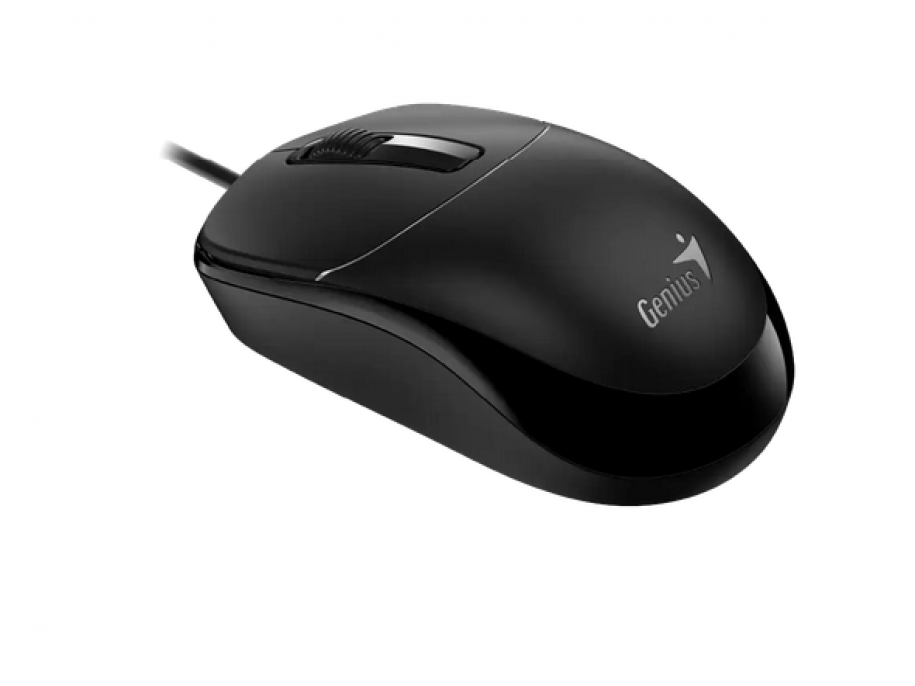 Mouse Usb Genius Dx-123 Black Black/gray | Libre Opción