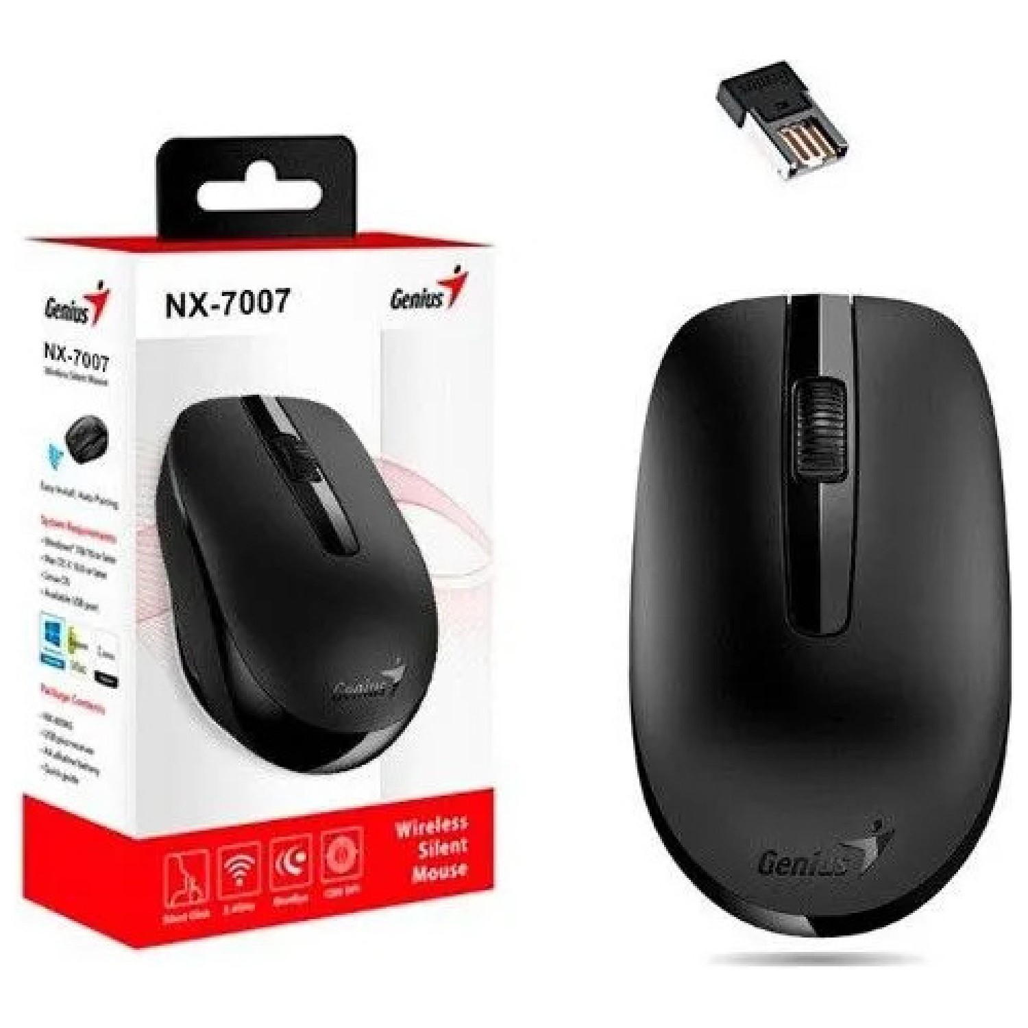 mouse_wireless_genius_nx_7007_black - Imagen completa 1