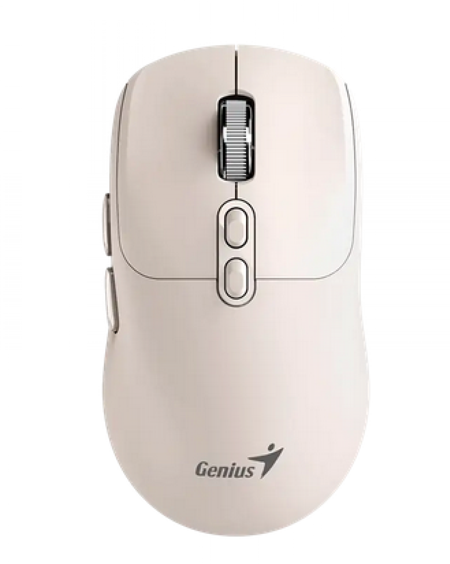 mouse_wireless_genius_nx_8080s_bt_2_4ghz_milk_tea - Imagen completa 1