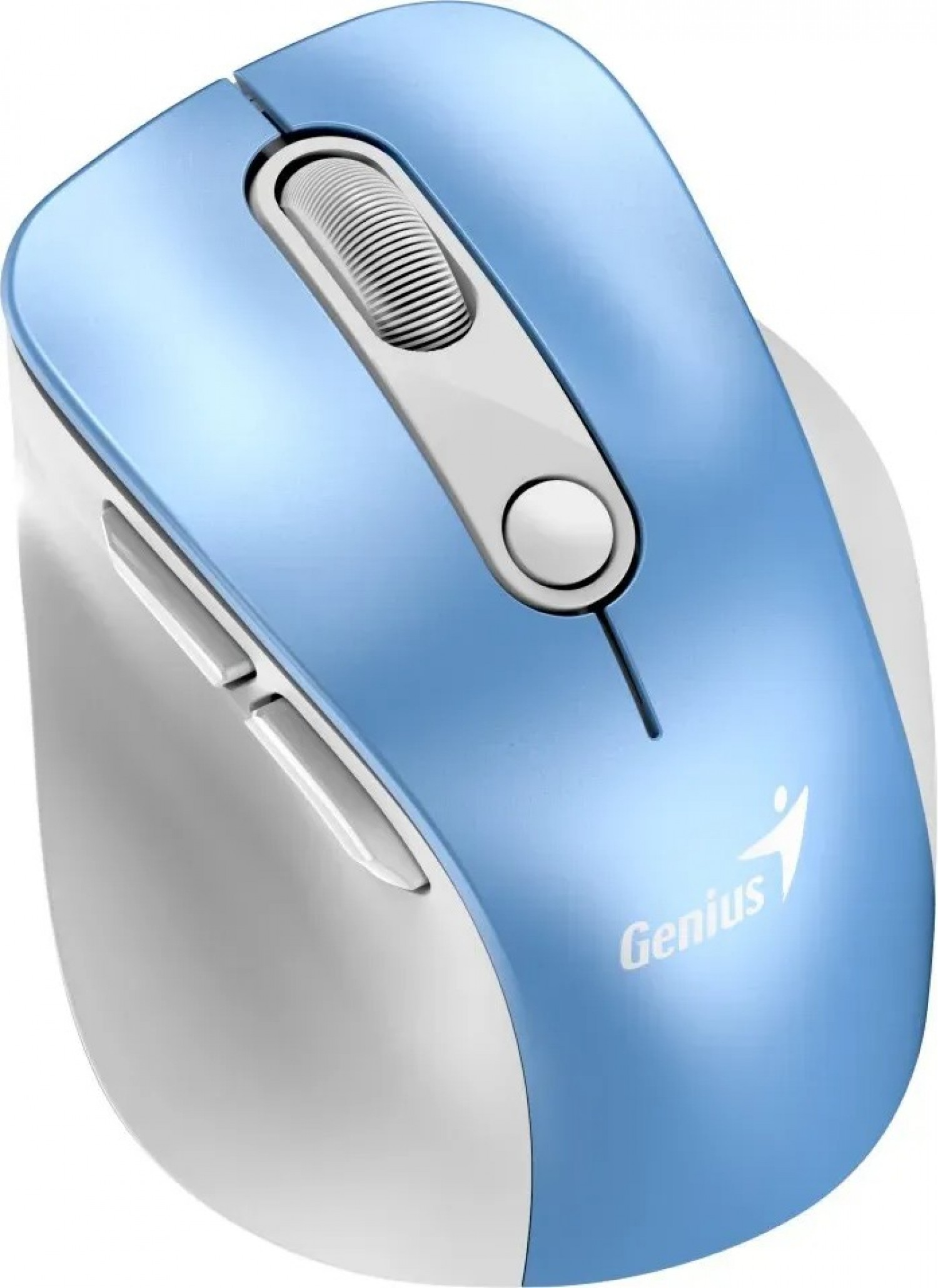 mouse_wireless_mini_genius_ergo_9000s_pro_recargable_blue - Imagen completa 1