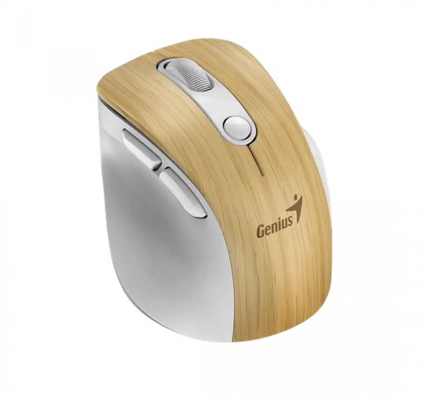 mouse_wireless_mini_genius_ergo_9000s_pro_recargable_pine_wood - Imagen completa 1