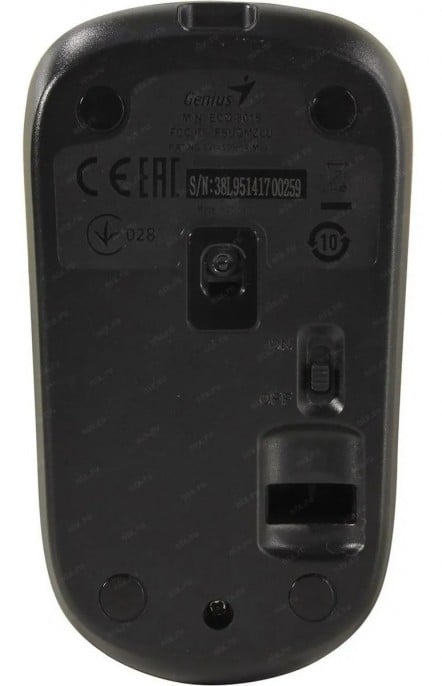 mouse_wireless_recargable_genius_eco_8015_chocolate - Imagen 2
