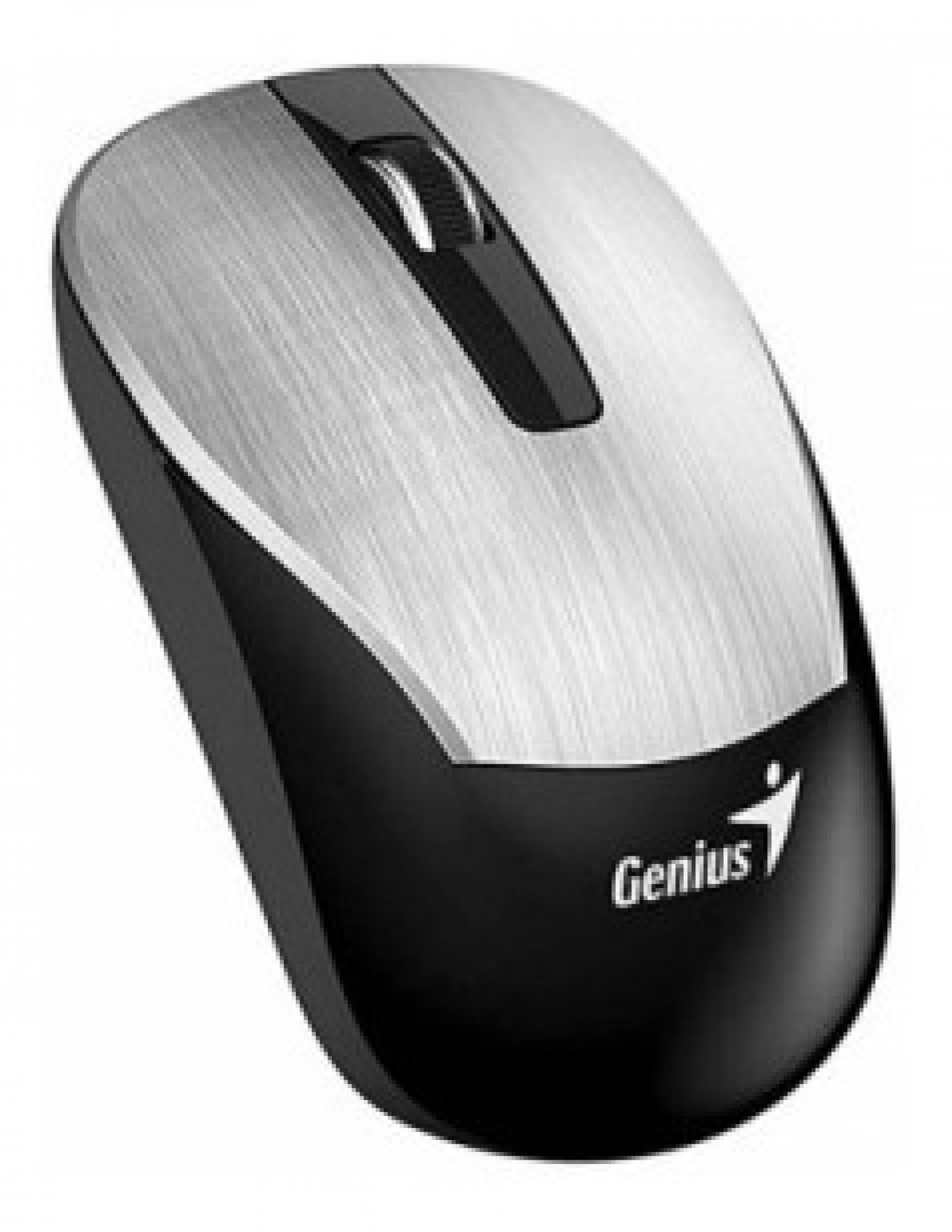 mouse_wireless_recargable_genius_eco_8015_silver - Imagen completa 1