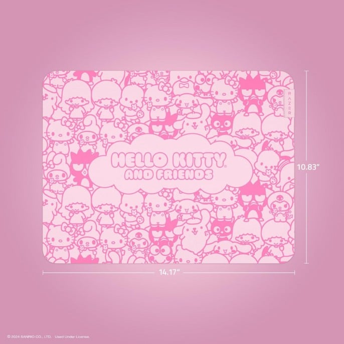 mousepad_razer_gigantus_v2_medium_hello_kitty_edition - Imagen 3