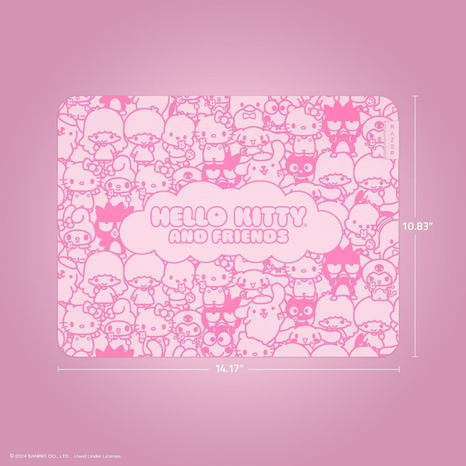 mousepad_razer_gigantus_v2_medium_hello_kitty_edition - Imagen completa 3