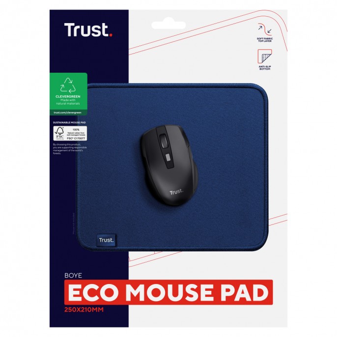 mousepad_trust_boye_ecologico_resistente_y_antideslizante_azul - Imagen 7