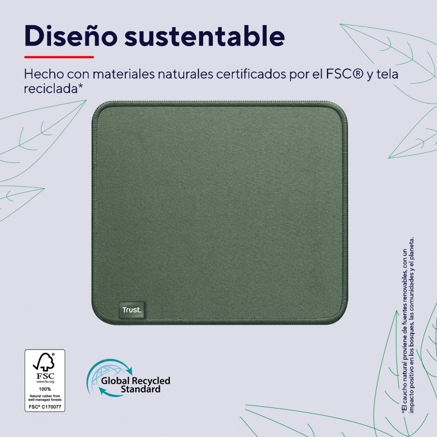 mousepad_trust_boye_ecologico_resistente_y_antideslizante_verde - Imagen completa 3