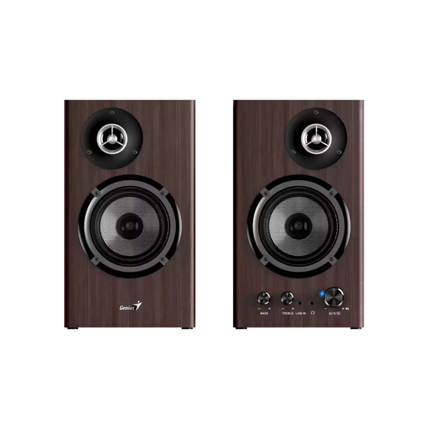 parlante_bluetooth_genius_sp_hf1812bt_50w_dark_brown - Imagen completa 1