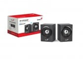 parlante_bluetooth_genius_sp_hf385bt_madera_black_gray - Miniatura 1