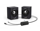 parlante_bluetooth_genius_sp_hf385bt_madera_black_gray - Miniatura 2