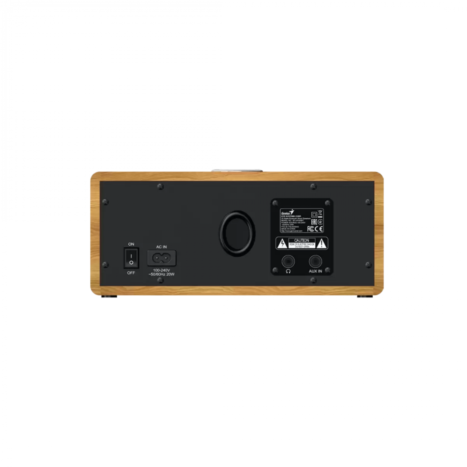 parlante_bluetooth_genius_sp_hf505bt_20w_dark_brown - Imagen completa 2