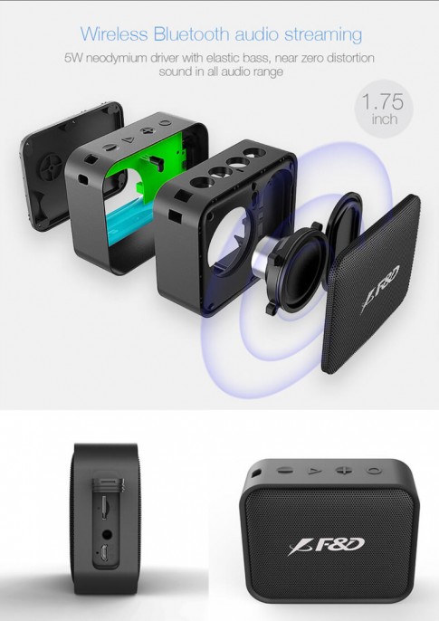 parlante_fyd_fenda_w5_plus_bluethoot_black - Imagen 3