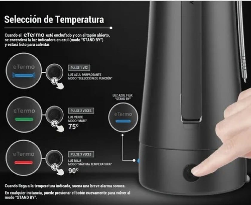 peabody_termo_electrico_negro_et1000n - Imagen 4