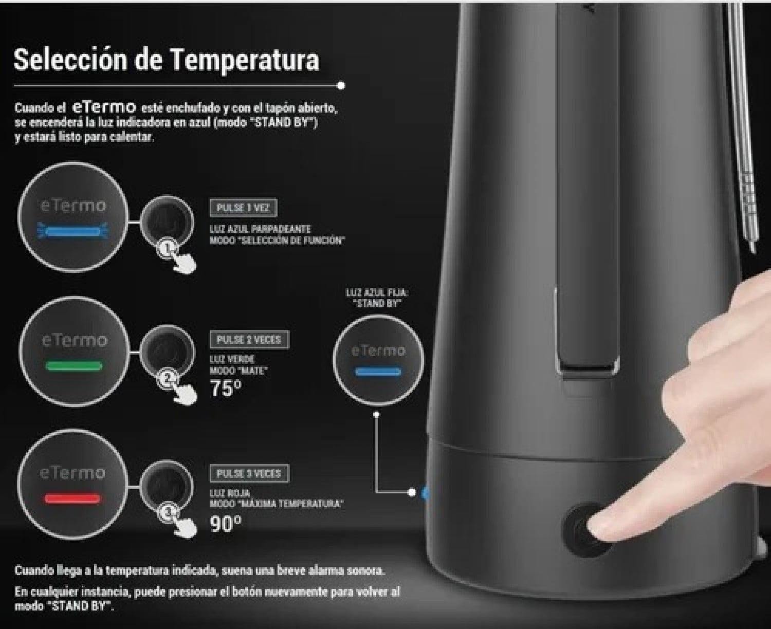 peabody_termo_electrico_negro_et1000n - Imagen completa 4