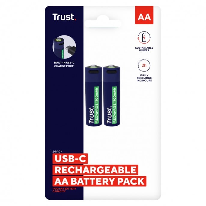 pilas_aa_recargables_usb_c_trust_con_luz_led_2_pack - Imagen 7