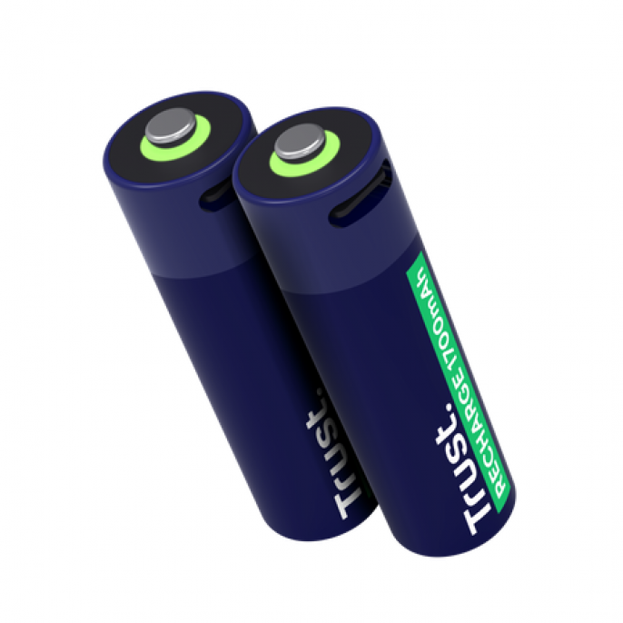 pilas_aa_recargables_usb_c_trust_con_luz_led_2_pack - Imagen 3