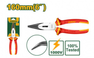 pinza_aislada_de_punta_curva__160mm_6_max_tension_1000v_mango_aislado - Miniatura 1