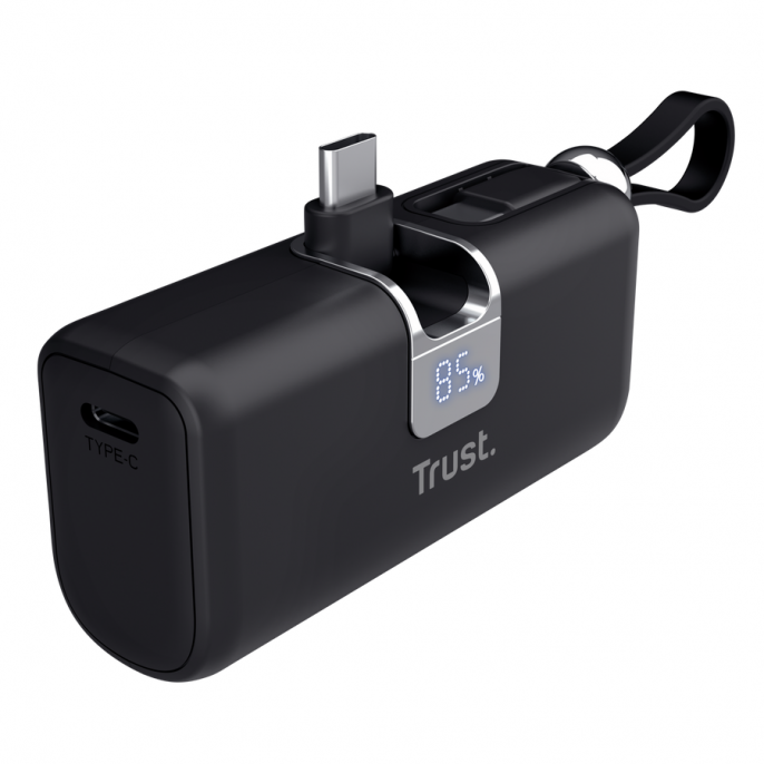 power_bank_trust_pacto_5000_pd_pocket_black - Imagen 4