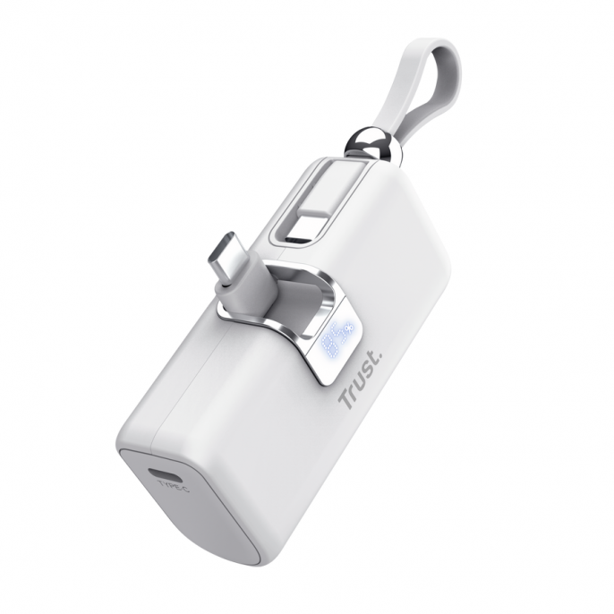power_bank_trust_pacto_5000_pd_pocket_white - Imagen 3