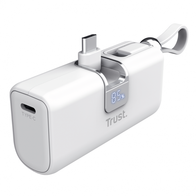 power_bank_trust_pacto_5000_pd_pocket_white - Imagen 4