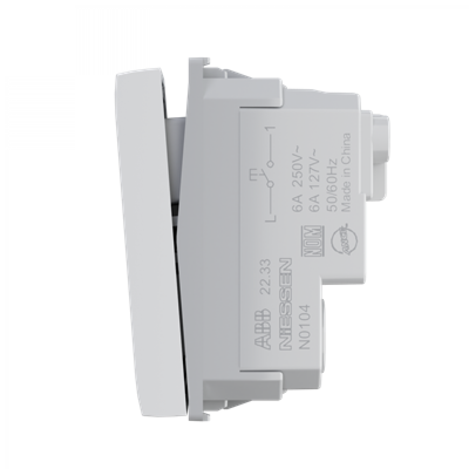 pulsador_sp_con_simbolo_campana_10a___1_modulo_blanco_abb - Imagen completa 2