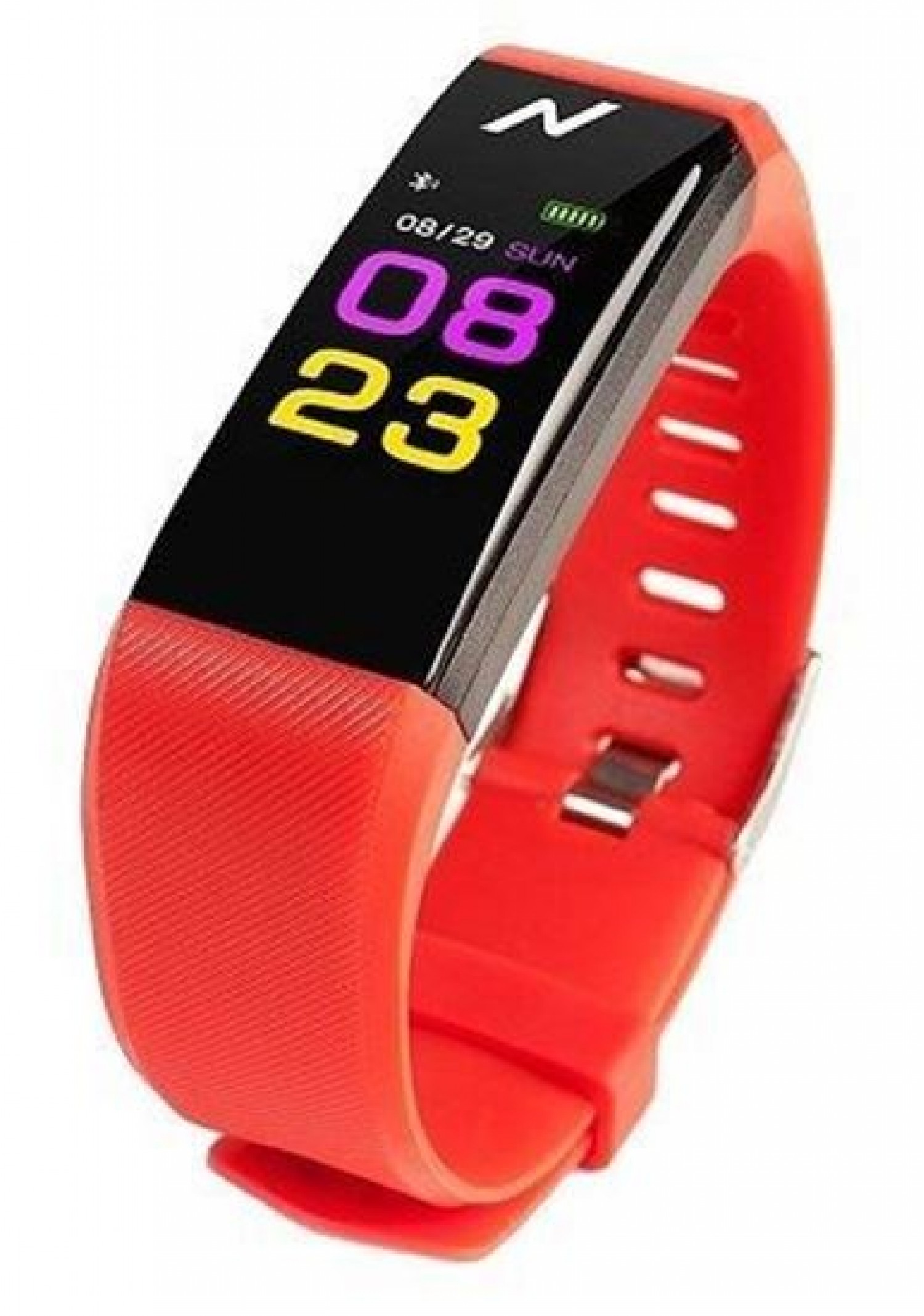 pulsera_noganet_bt_fitness_roja_ng_sb01 - Imagen completa 1