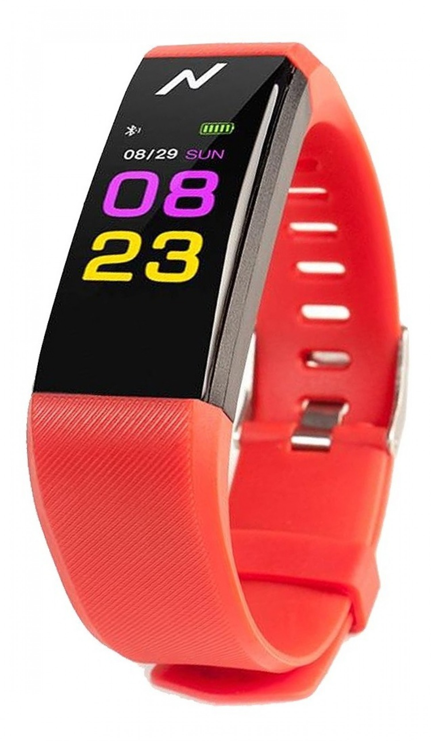 pulsera_noganet_bt_fitness_roja_ng_sb01 - Imagen completa 2