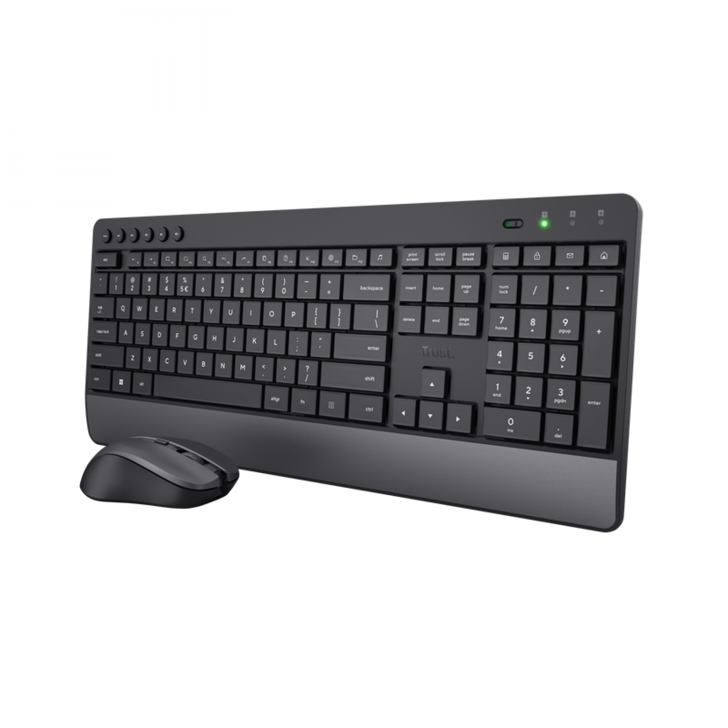 set_inalambrico_trust_trezo_teclado_ultracomodo___mouse_silencioso_negro - Imagen completa 1