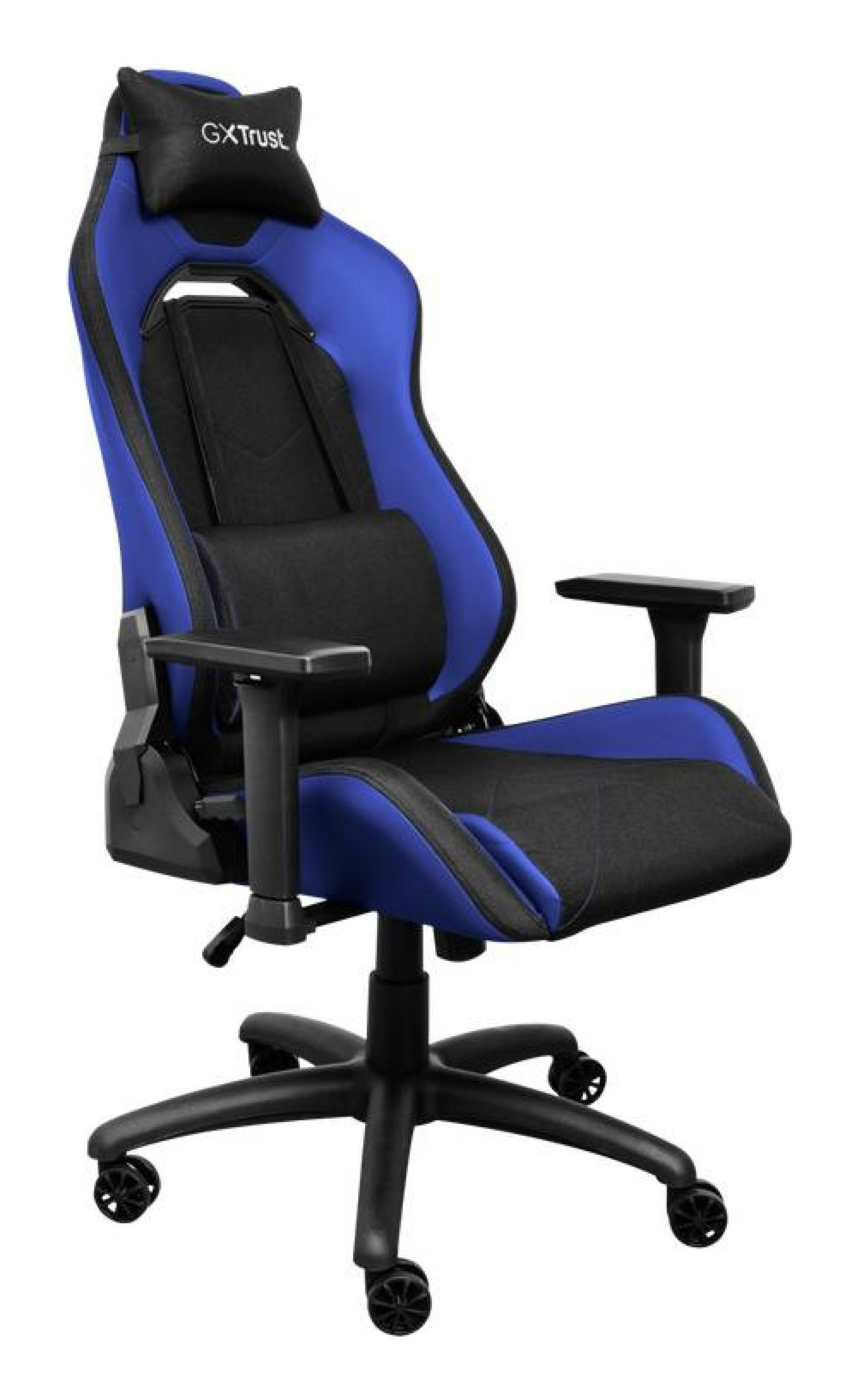 silla_gamer_gxtrust_714b_ruya_ergonomica_y_transpirable_con_apoyo_3d_azul - Imagen completa 1