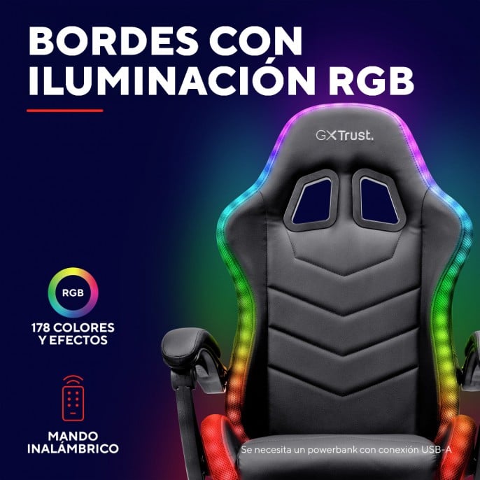 silla_gamer_trust_roniq_gxt704_rgb - Imagen 5