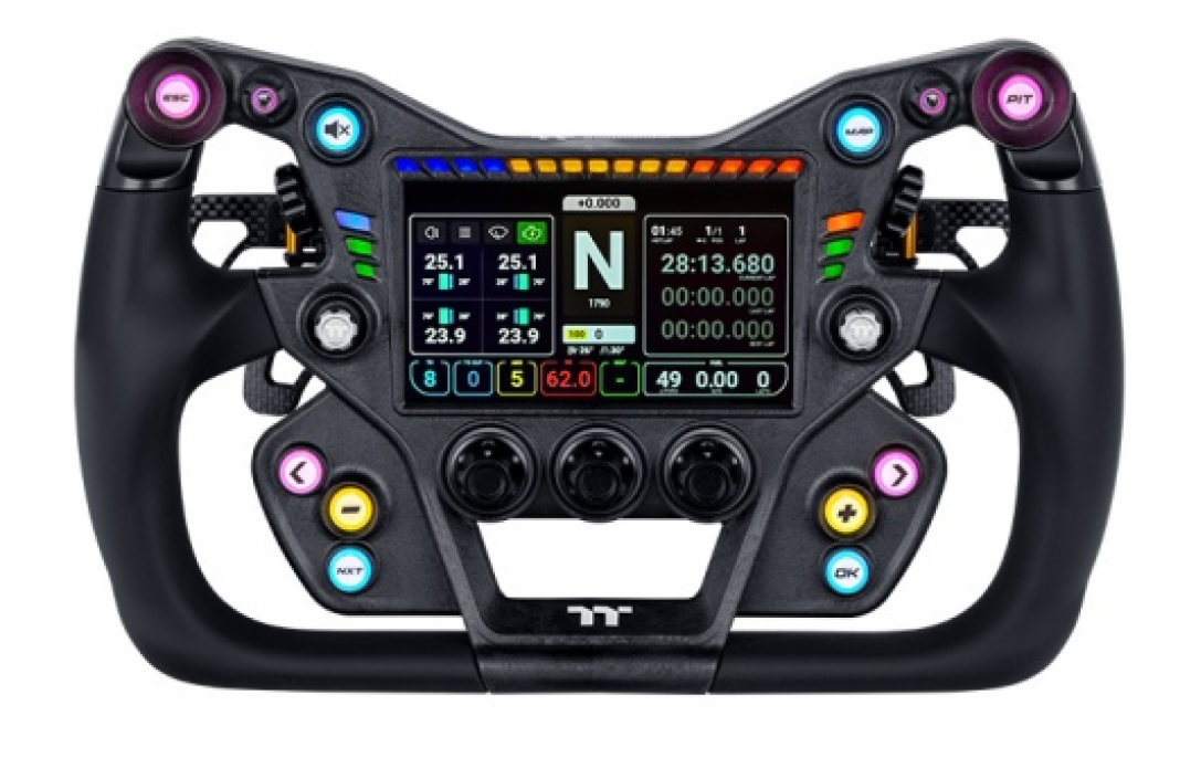 simulador_thermaltake_volante_premium_xrw_g1_gt_pantalla_touch_display - Imagen 5