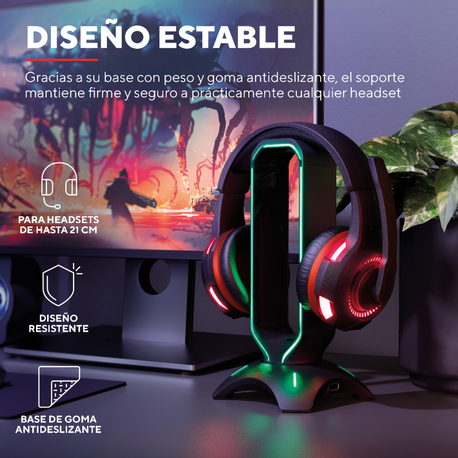 soporte_de_auriculares_gaming_gxtrust_265_cintar_rgb_con_puertos_usb - Imagen completa 5