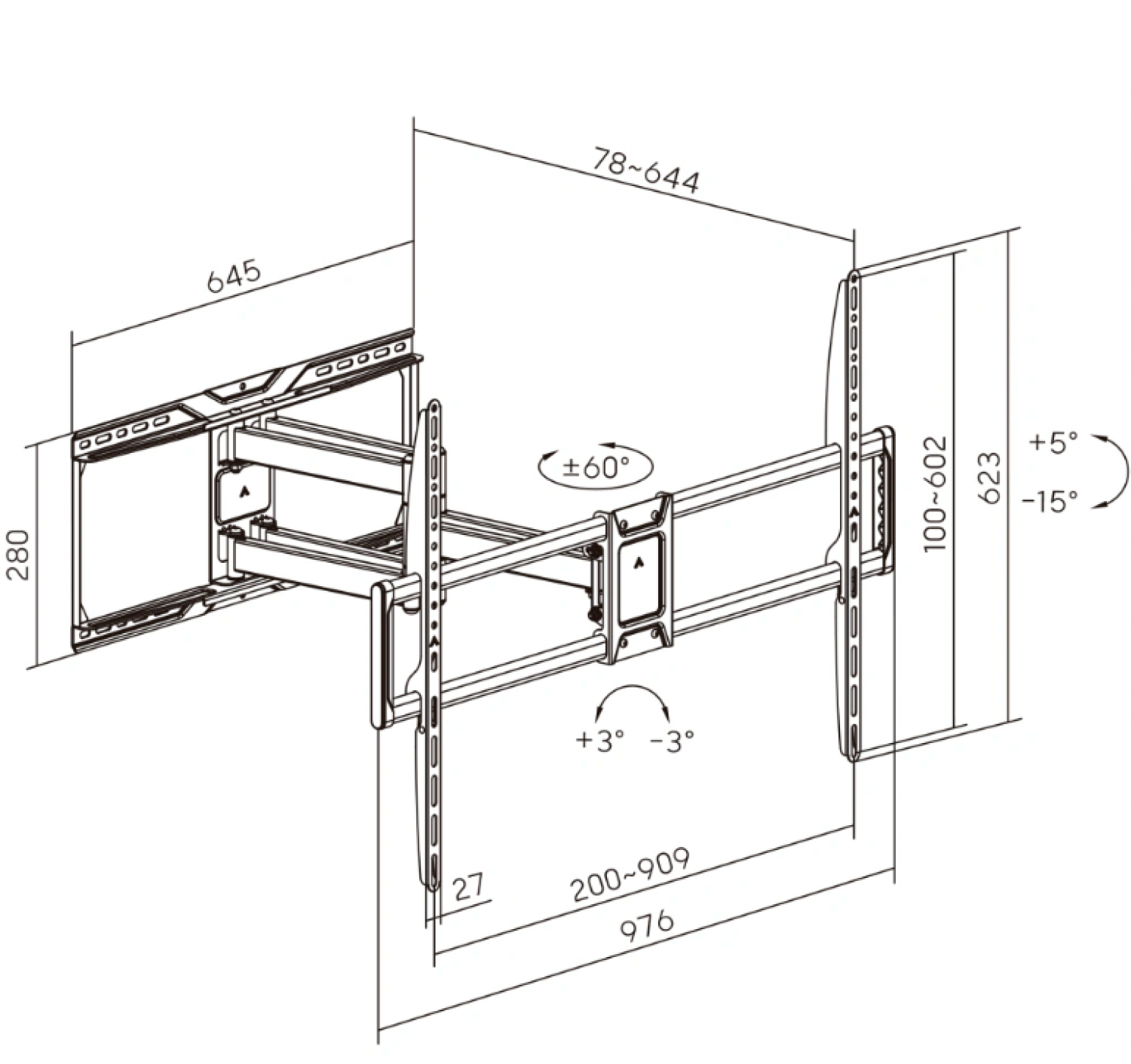 soporte_extensible_intelaid_50_100_max_75kg - Imagen completa 5