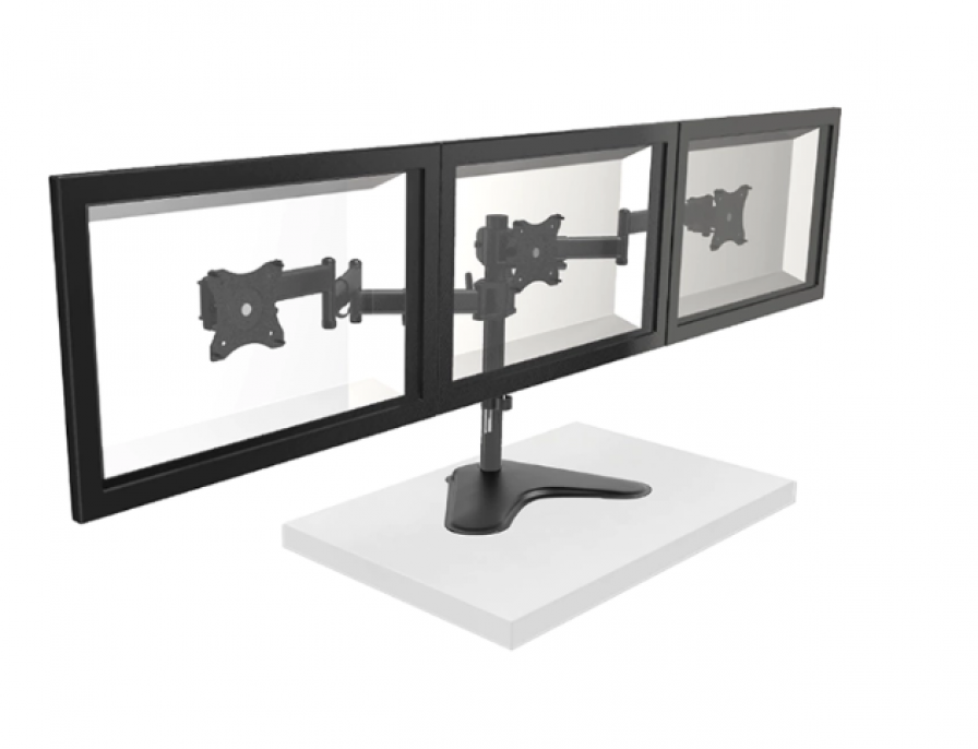 soporte_intelai_triple_escritorio_con_base_13_27_max_24kg - Imagen 4