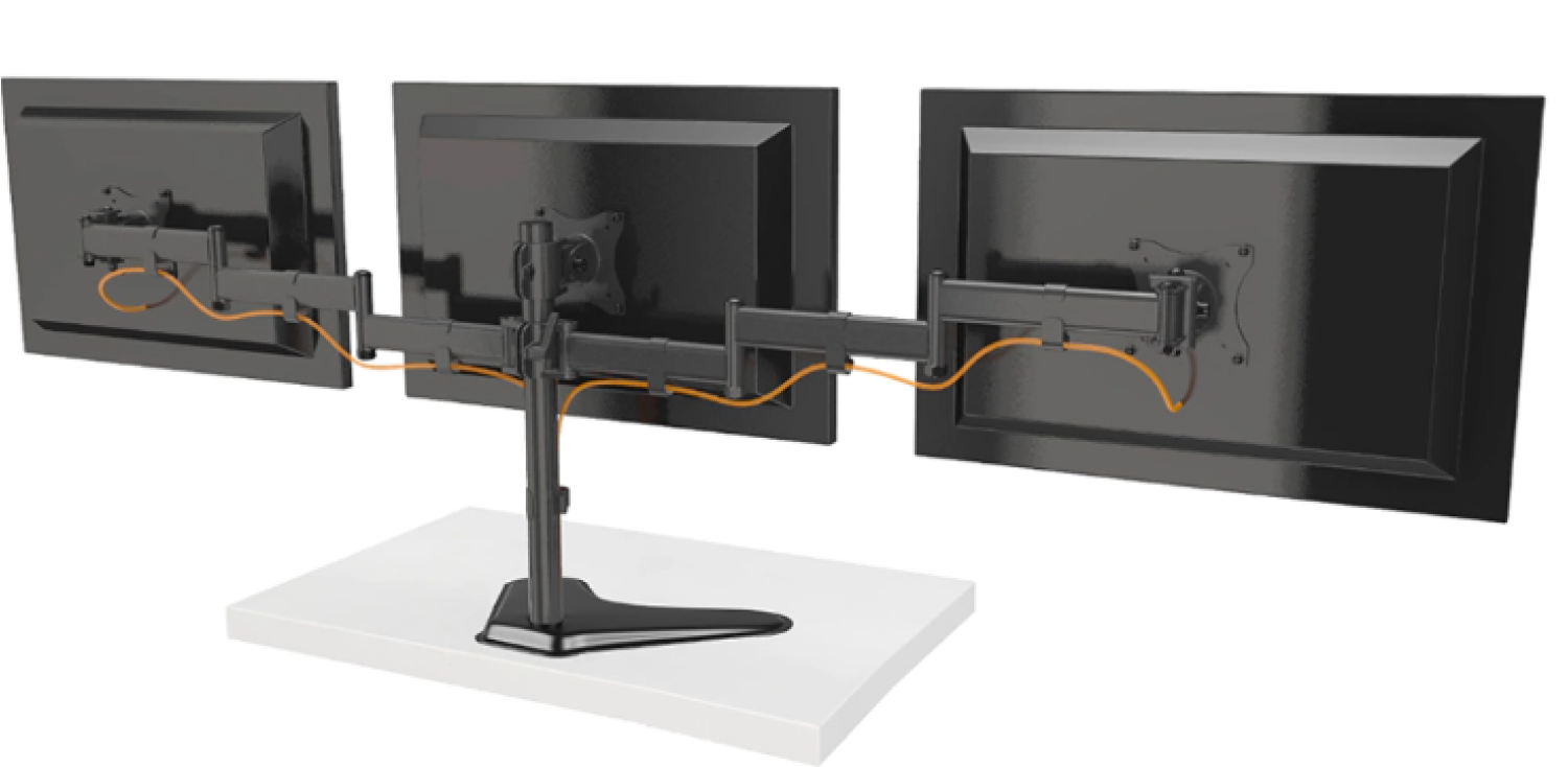 soporte_intelai_triple_escritorio_con_base_13_27_max_24kg - Imagen completa 3