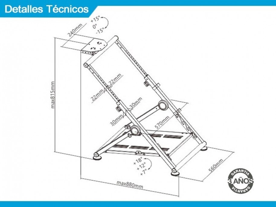 soporte_intelaid_base_plegable_para_simulador_gaming_it_egi - Imagen 5