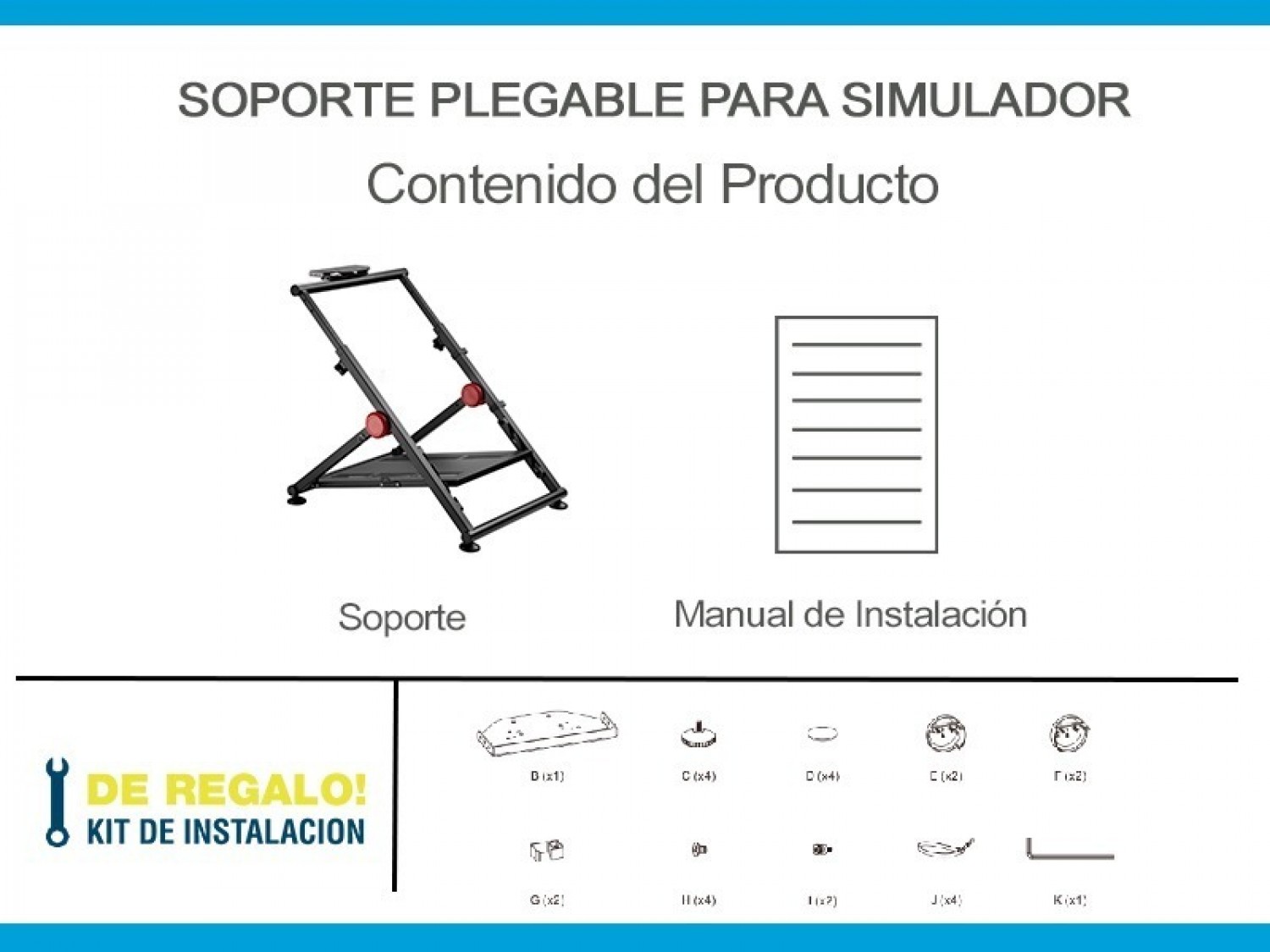 soporte_intelaid_base_plegable_para_simulador_gaming_it_egi - Imagen completa 2