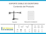 soporte_intelaid_de_escritorio_doble_monitor_con_base_13_32_max_8kg_it_db88vd - Miniatura 2