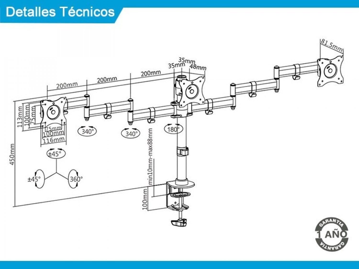soporte_intelaid_de_escritorio_triple_13_27_vesa_100x100_it_db3e - Imagen completa 8