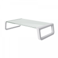 soporte_trust_monta_monitor_vidrio_stand_white - Miniatura 1