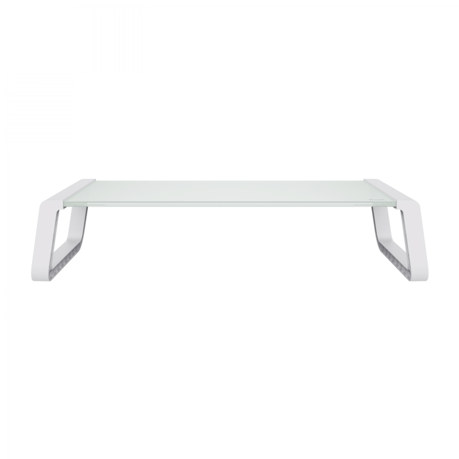 soporte_trust_monta_monitor_vidrio_stand_white - Imagen completa 3
