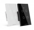tecla_hunnox_smart_tactil_4_canales_blanco - Miniatura 1