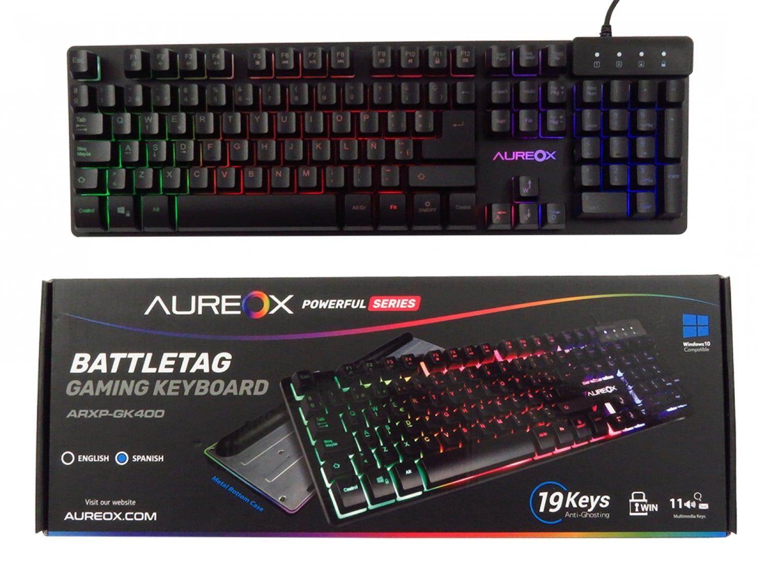 teclado_aureox_battletag_gaming_gk400 - Imagen completa 1
