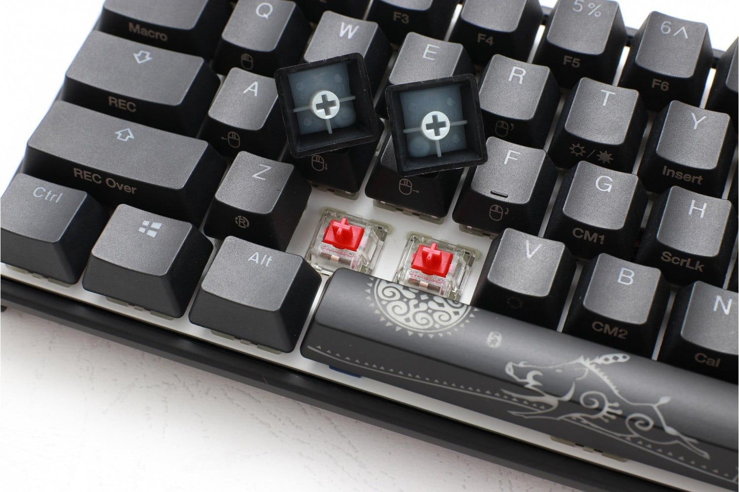 teclado_gamer_ducky_mecha_mini_v2_rgb_kailh_box_red_pbt_double_shot - Imagen completa 12